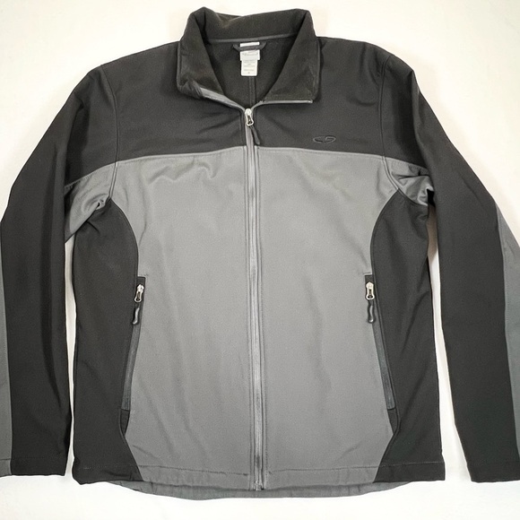 CHAMPION Vintage Men’s Long Sleeve Full Zip Fleece Jacket Medium Athletic Wear - Picture 1 of 11